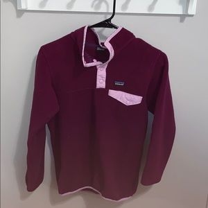 kids Patagonia pullover.